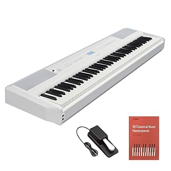 Amazon | ヤマハ 電子ピアノ P-525WH Pシリーズ 88鍵盤 木製鍵盤